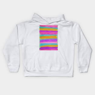 Summer Cabana Stripes Kids Hoodie